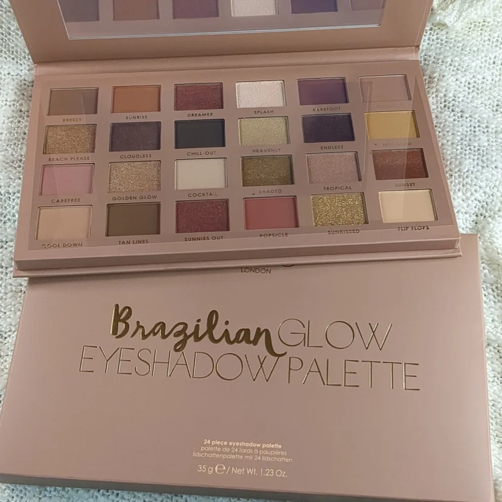 Ciaté London Brazilian Glow 24 Pan Eyeshadow Palette, 35g/1.23oz
